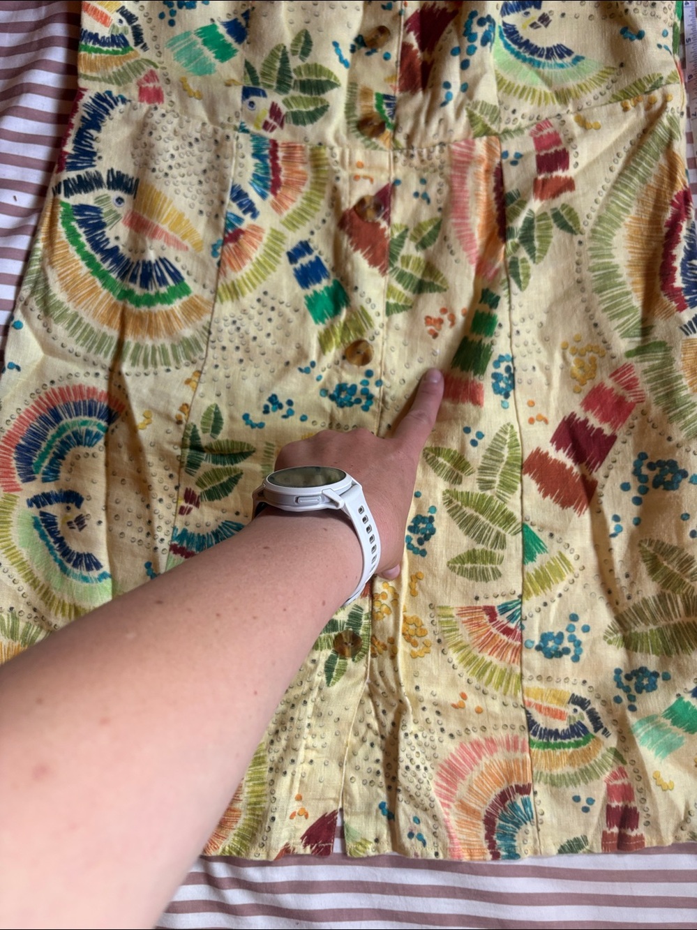 Linen Mini Dress - Farm Rio - Picture 7 of 7